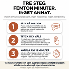 Nordiva Höftbälte – 3-i-1 Värme, Massage & Rödljus